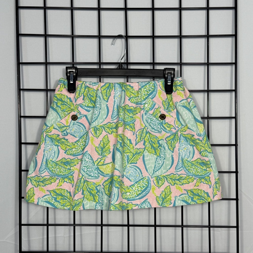 Lilly‎ Pulitzer Madison Skort Womens XS Multi Paisley Activewear Athleisure